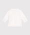 Camisa de popelina para bebé blanco ECUME