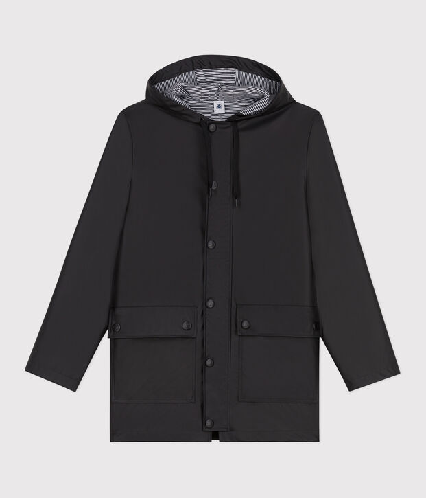 Chubasquero emblem&aacute;tico unisex negro