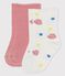 Juego de 2 pares de calcetines para bebé variante 1