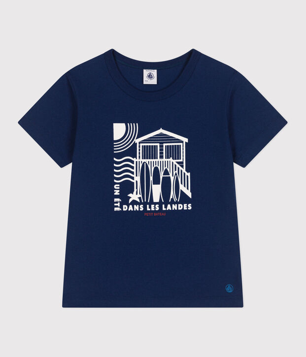 Camiseta infantil de manga corta de algod&oacute;n con estampado MEDIEVAL