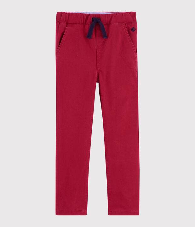 Pantal&oacute;n c&aacute;lido de ni&ntilde;o rojo