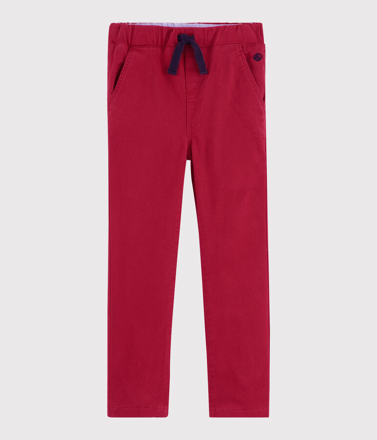 Pantal&oacute;n c&aacute;lido de ni&ntilde;o rojo