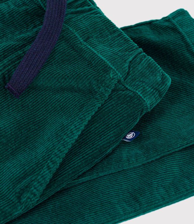 Pantal&oacute;n infantil recto de terciopelo TREE