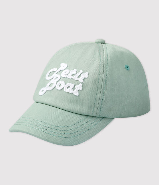 Gorra bordada de bebé. verde HERBIER