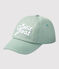 Gorra bordada de bebé. verde HERBIER