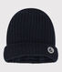 Gorro de punto tricotado con forro polar reciclado para bebé