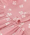 Vestido infantil sin mangas de algodón con flores rosa CHARME/blanco MARSHMALLOW