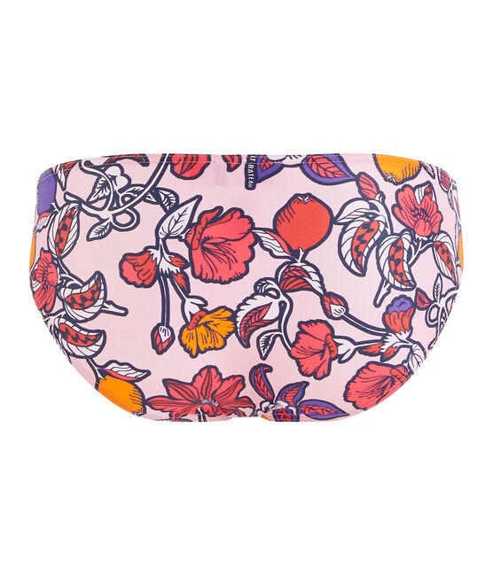 Braguita de biquini ecorresponsable para mujer rosa PATIENCE/blanco MULTICO
