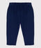 Pantalón de felpa para bebé azul MEDIEVAL