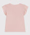 Camiseta de algodón para niña rosa SALINE