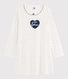 Camisón de con mini corazones de niña de punto