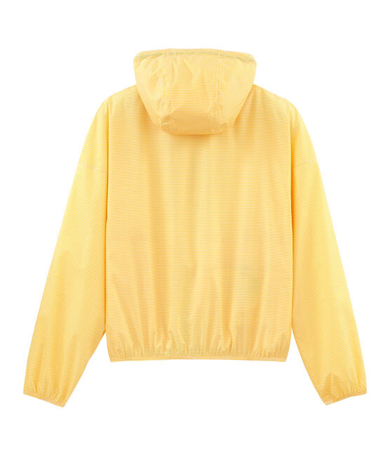 Cortavientos corto unisex amarillo HONEY/blanco MARSHMALLOW