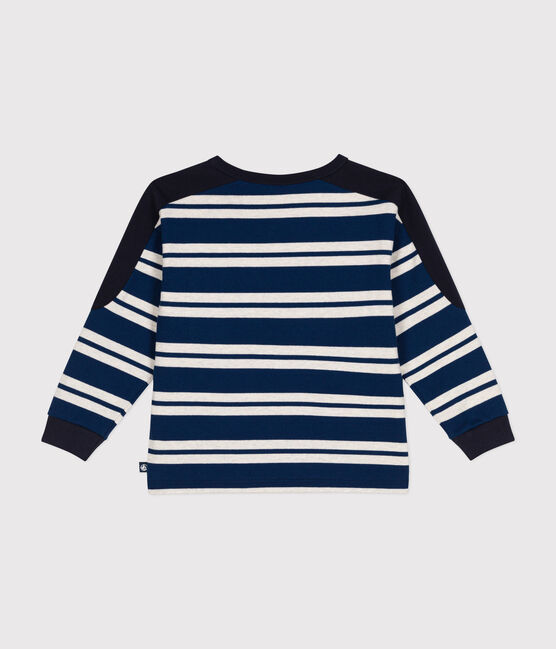 Sudadera de algodón grueso para niño azul MEDIEVAL/ MONTELIMAR