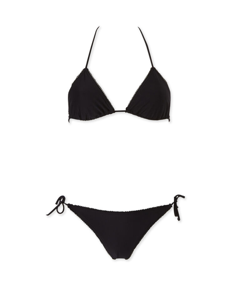 Bikini para mujer negro Noir