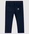 Pantalón de tejido túbico para bebé niño azul SMOKING