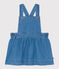 Vestido vaquero ligero sin mangas para bebé azul DENIM CLAIR