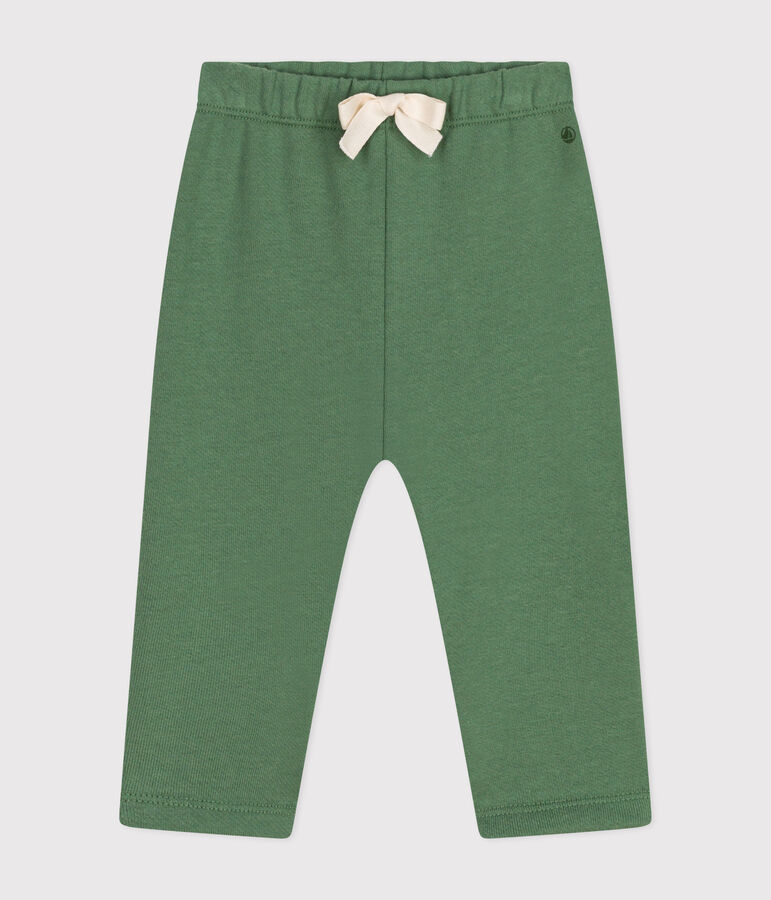 Pantal&oacute;n de felpa para beb&eacute; verde