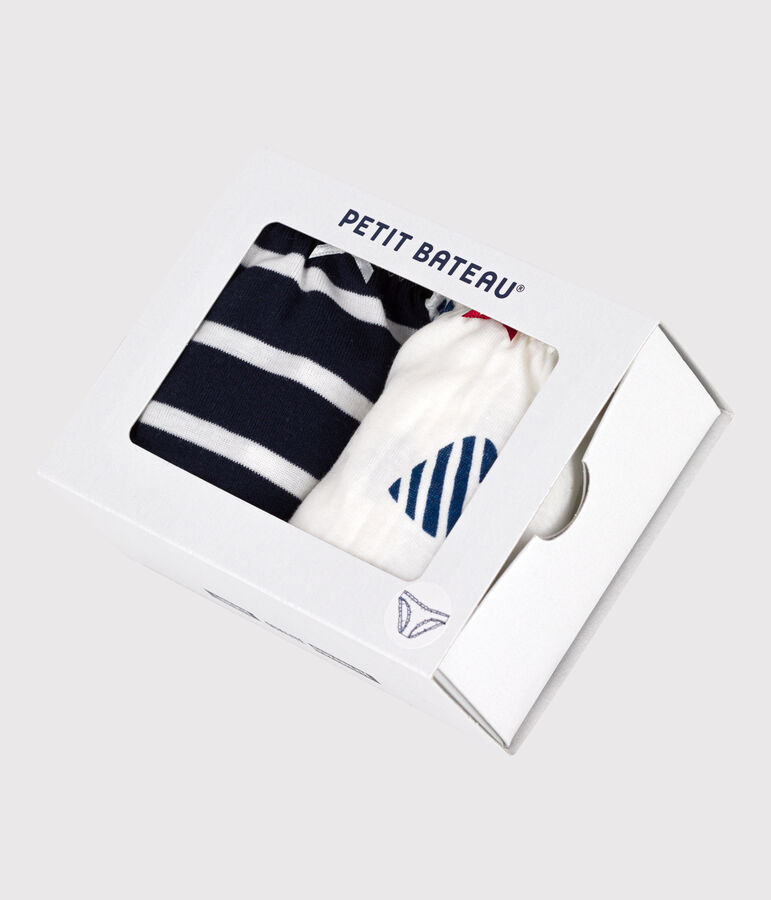 Juego de 2 braguitas de algod&oacute;n con estampado de corazones para mujer multicolor