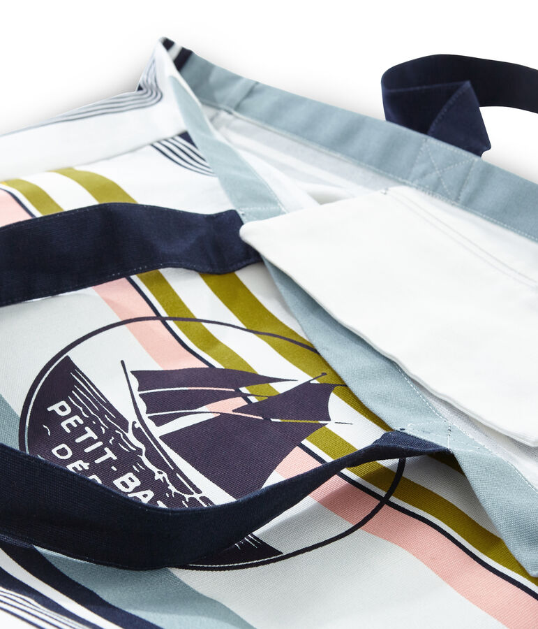 Bolso blanco/multicolor