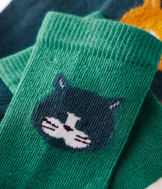 Juego de 2 pares de calcetines de bebé. variante 1