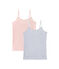 Pack de 2 camisetas de tirantes para niña variante 1