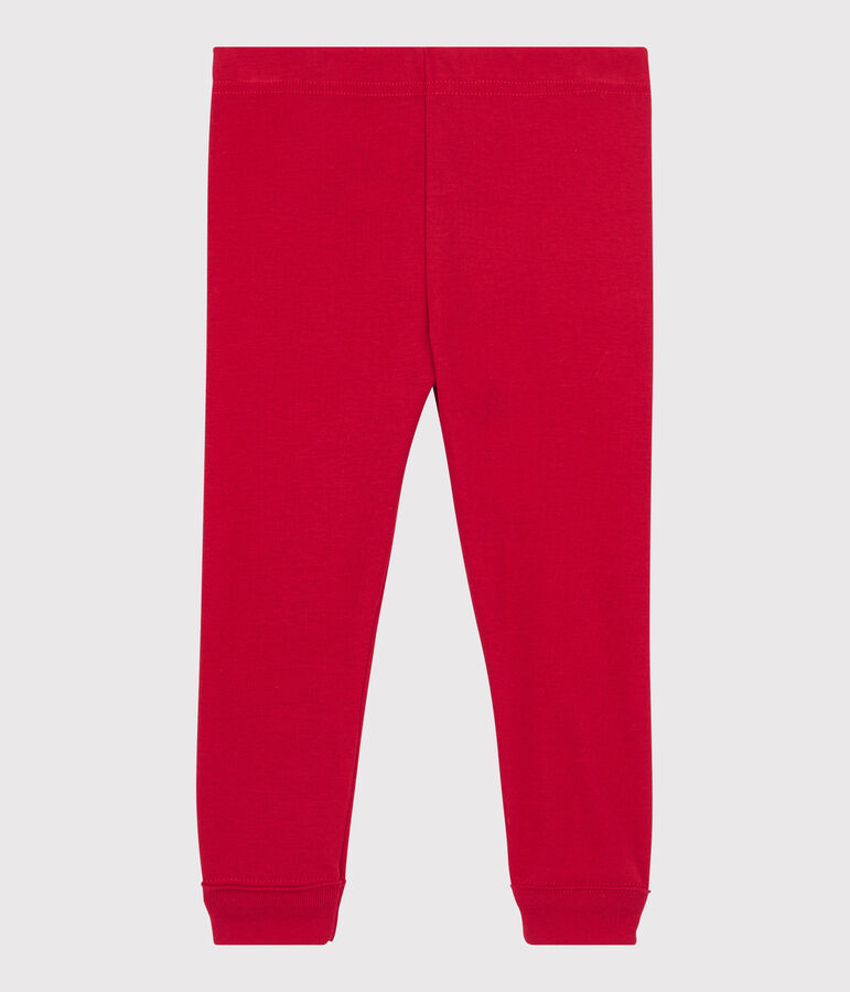 Leggings de algod&oacute;n de beb&eacute; rojo TERKUIT