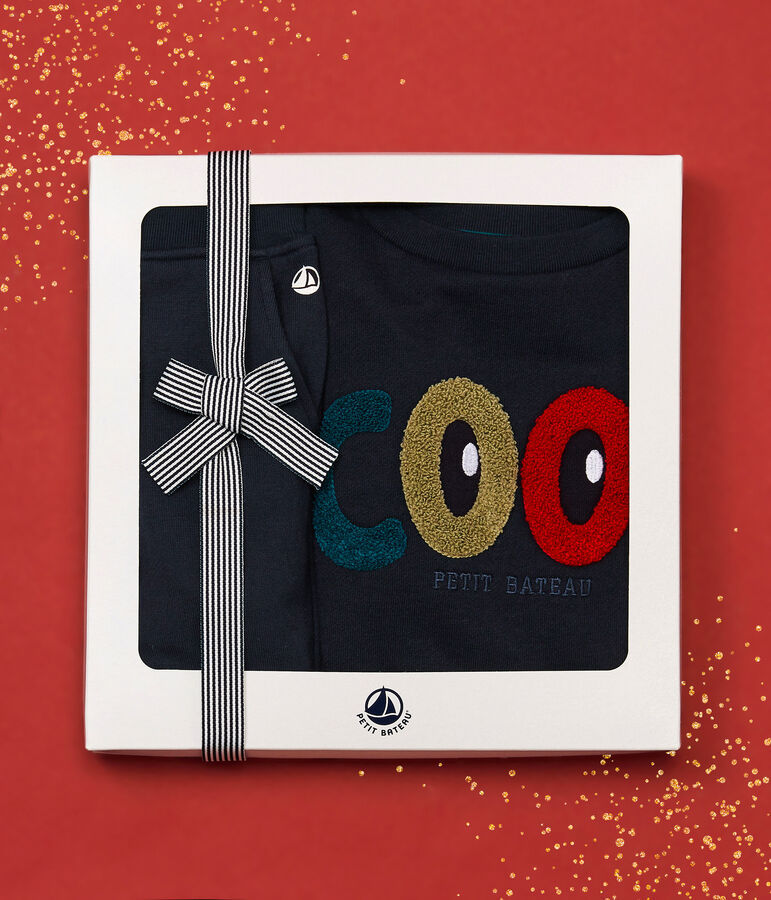 Estuche de regalo de sudadera y pantal&oacute;n de ch&aacute;ndal de ni&ntilde;o variante 1