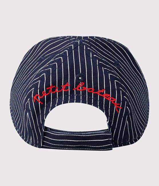 Gorra bebé mixta azul SMOKING/blanco MARSHMALLOW