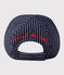 Gorra bebé mixta azul SMOKING/blanco MARSHMALLOW