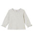 Blusa para bebé niña con volantes