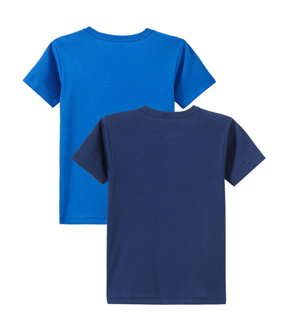 Lote de 2 camisetas de manga corta para niño blanco LOT