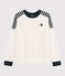 Sudadera para mujer blanco MARSHMALLOW/azul SMOKING