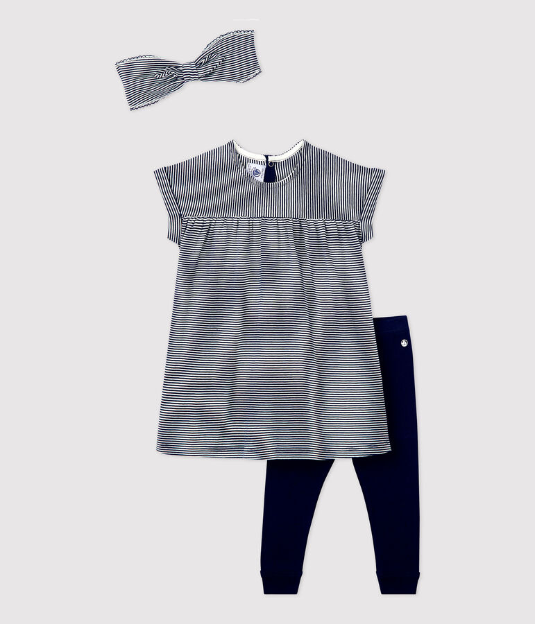 Juego de regalo de 3 piezas para beb&eacute; multicolor