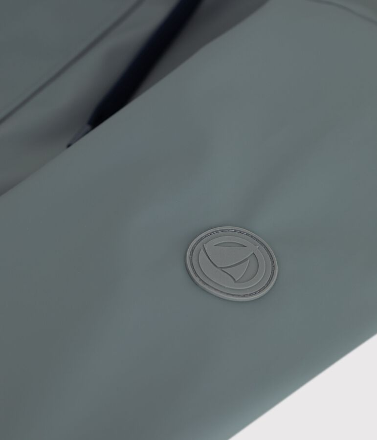 Chubasquero ic&oacute;nico unisex verde THUYA