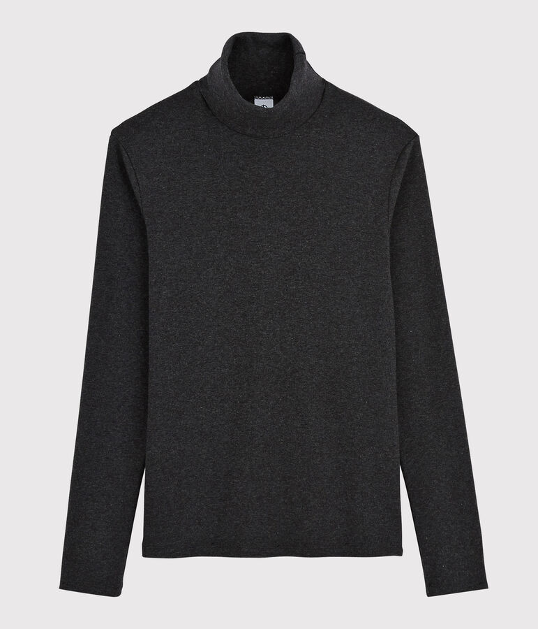 Cuello alto ic&oacute;nico para mujer gris CITY CHINE