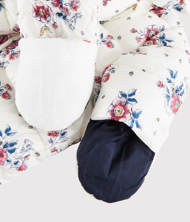 Mono de piloto para beb&eacute; ni&ntilde;a/ni&ntilde;o blanco/rosa/multicolor