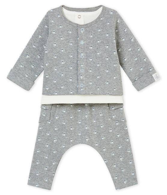 mando Cambiarse de ropa Alacena Conjunto de tres piezas estampado para bebé niño SUBWAY/MULTICO | Petit  Bateau