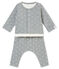 Conjunto de tres piezas estampado para bebé niño gris SUBWAY/blanco MULTICO