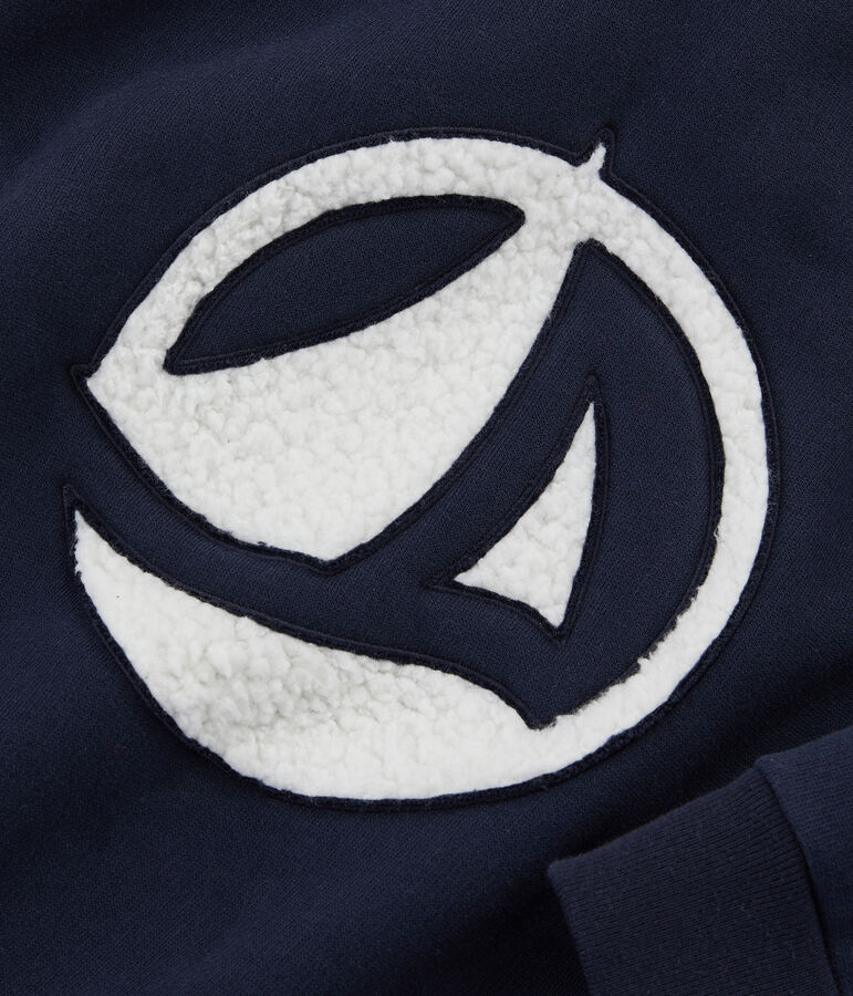 Sudadera infantil unisex azul SMOKING