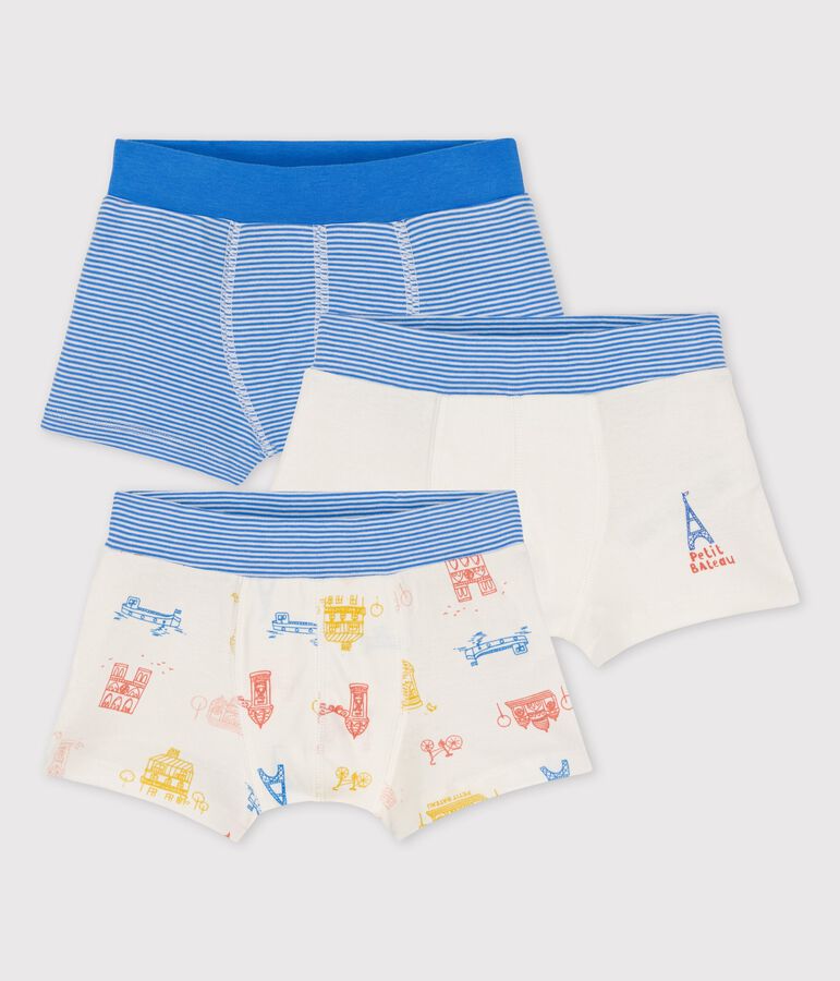 Juego de 3 b&oacute;xeres de Par&iacute;s de algod&oacute;n de ni&ntilde;o variante 1