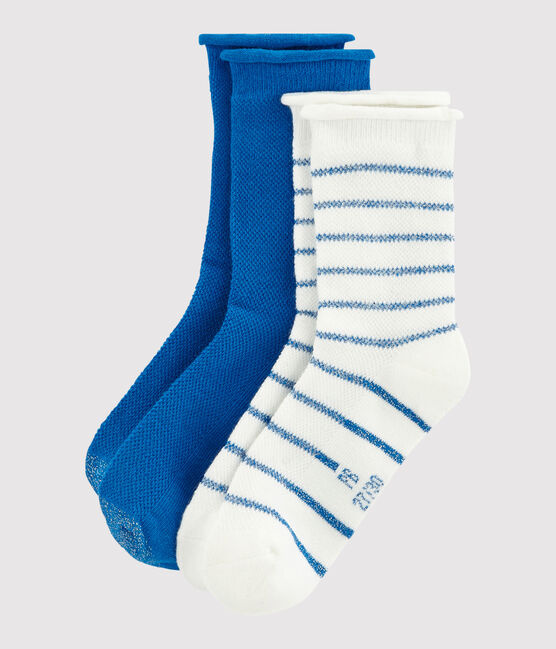 Juego de 2 pares de calcetines infantiles para niña variante 3