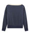Sudadera de manga larga para mujer azul SMOKING/beige COQUILLE