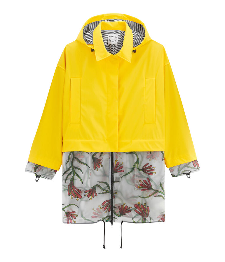 Parka amarillo/multicolor