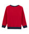 Sudadera de canalé para niño rojo TERKUIT CN