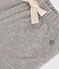 Pantalón corto de jersey ligero de bebé gris CHATON CHINE