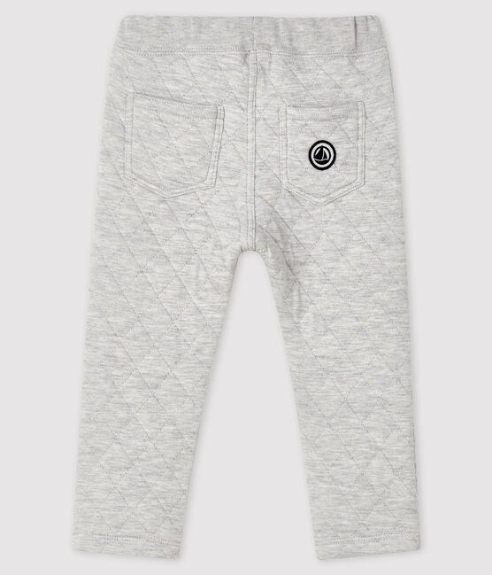Pantalón de tejido túbico para bebé niño gris BELUGA CHINE