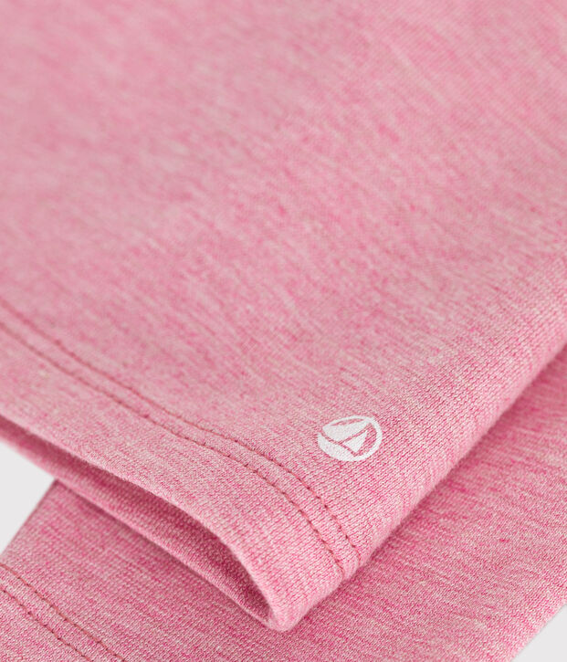 Blusa de manga larga de jersey para beb&eacute; rosa