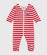 Pijama de Navidad de terciopelo para bebé