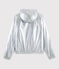 Cortavientos cálido reciclado para mujer/hombre gris ARGENT