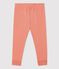 «Leggings» de algodón orgánico de bebé rosa PAPAYE